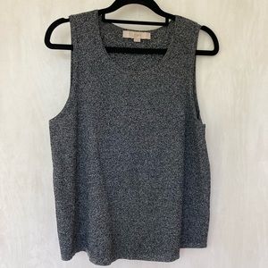 Loft grey tank top size S